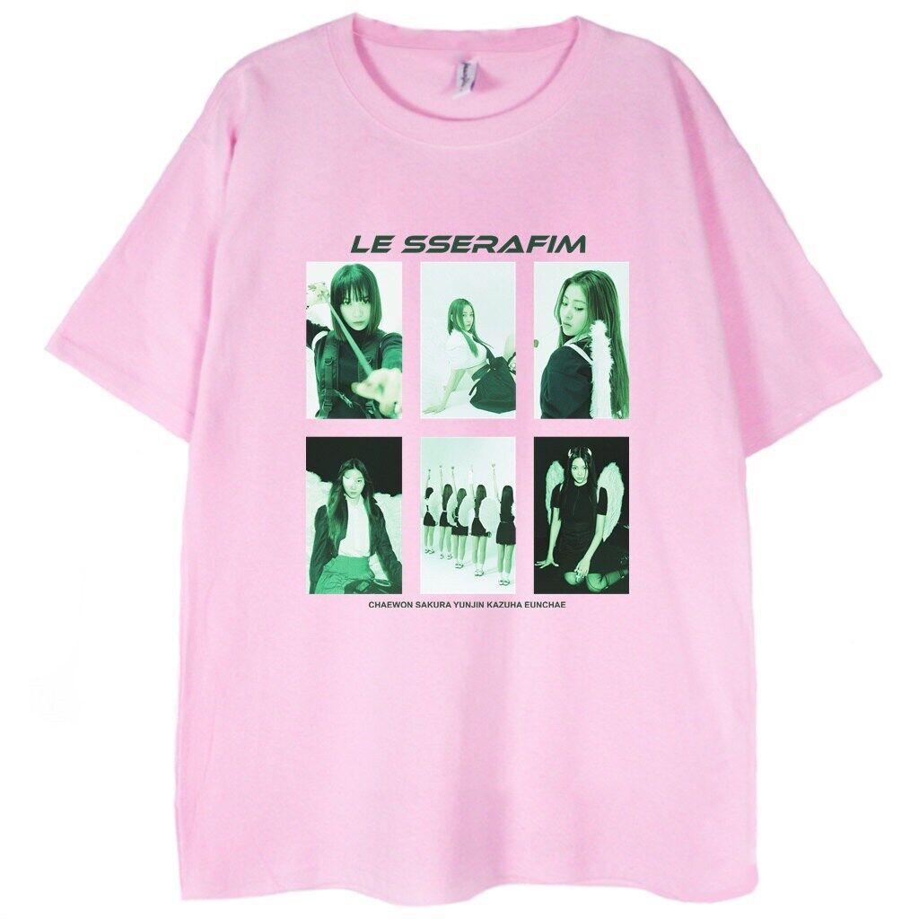 t-shirt Le Sserafim antifragile - gratka dla fanów girlsbandu