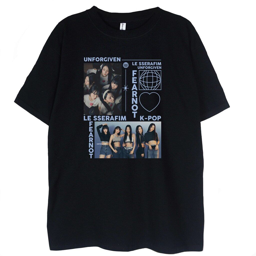 T-shirt Le Sserafim Fearnot - koszulki K-pop Girl Groups