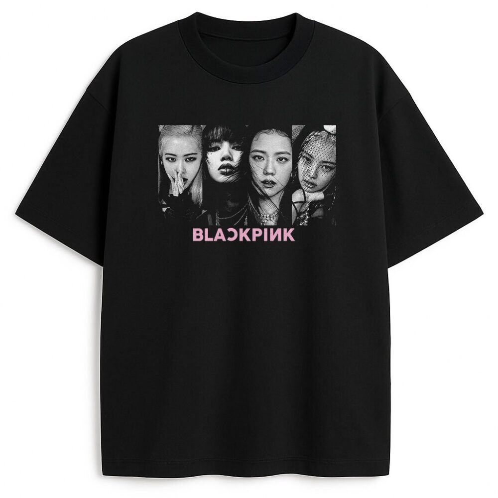 T-shirt Blackpink Born Pink: Modny Merch dla Fanów