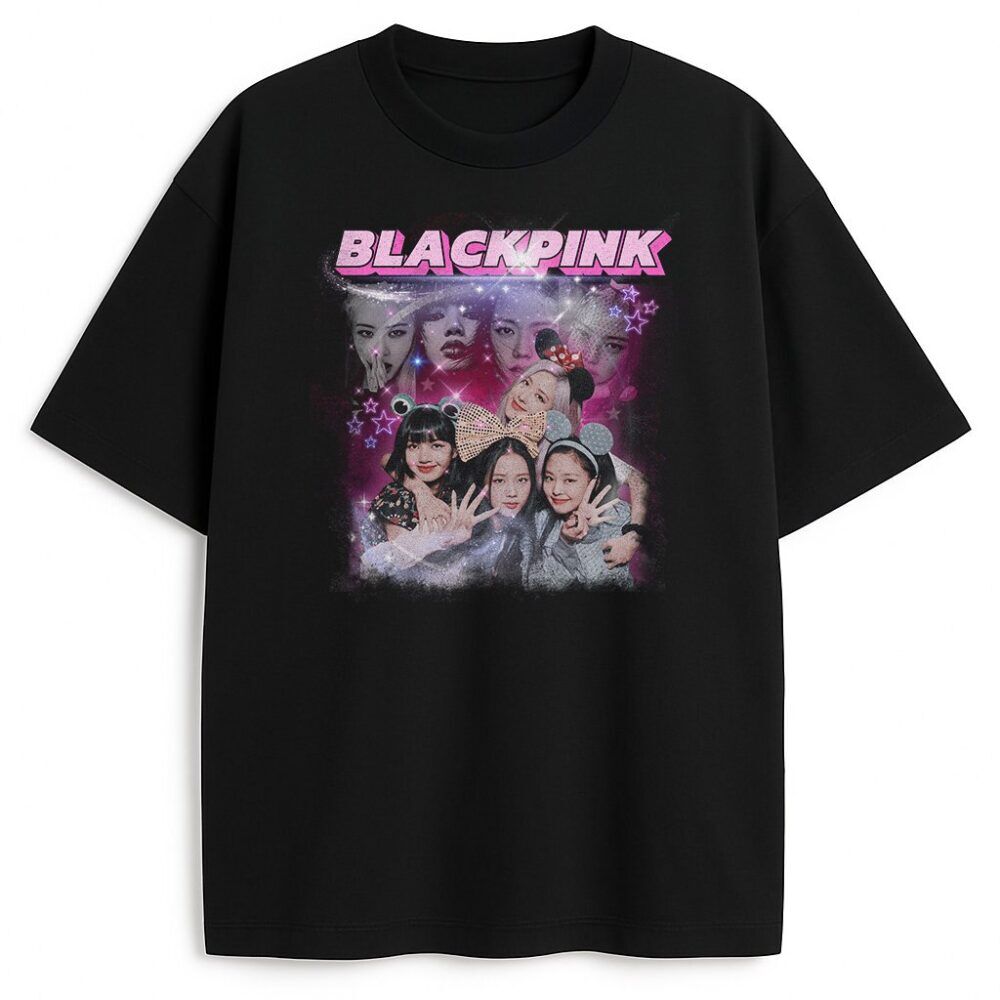 T-shirt Blackpink Jump: Energia BLINK w Stylu!