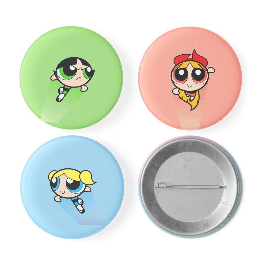 zestaw kolorowych przypinek Atomówki - obrazek 1