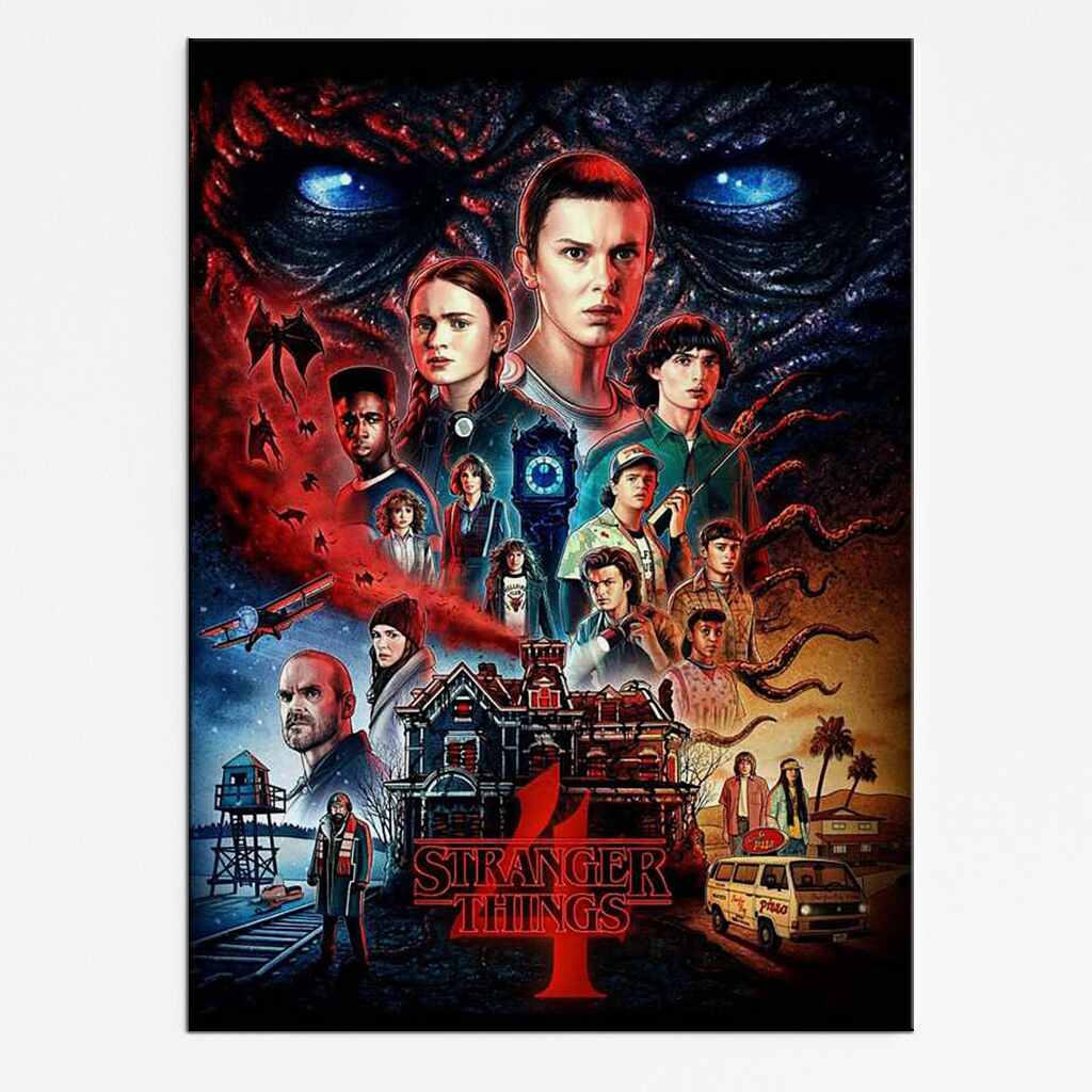Plakat Stranger Things 4 – dramat i bohaterowie sezonu