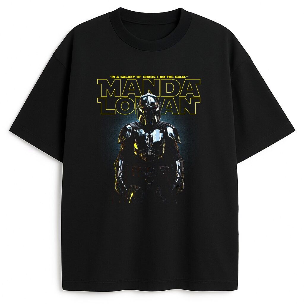 t-shirt Star Wars Mandalorian - obrazek 1