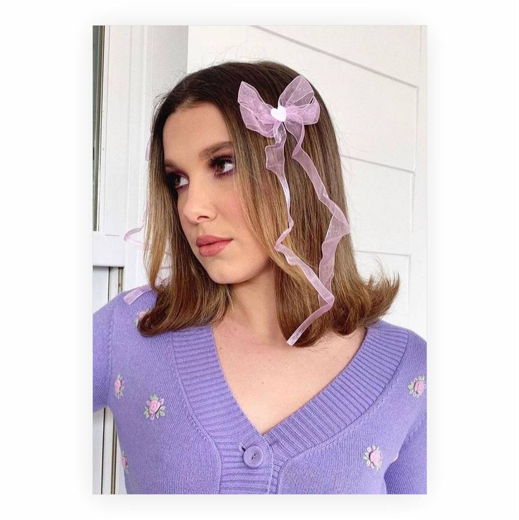 plakat Millie Bobby Brown Violet - obrazek 1