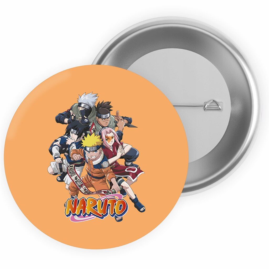 przypinka naruto pomarańczowa anime przypinka postacie naruto pomarańczowa