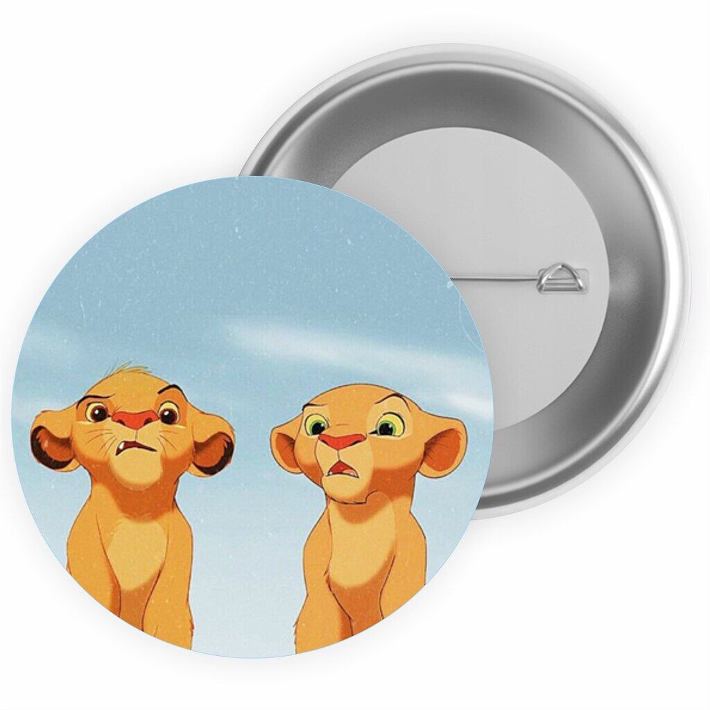 przypinka Simba i Nala Król Lew - obrazek 1
