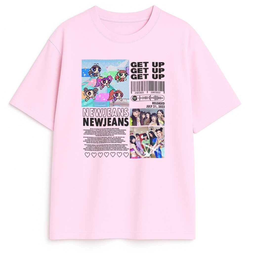 t-shirt NewJeans Powerpuff - obrazek 1
