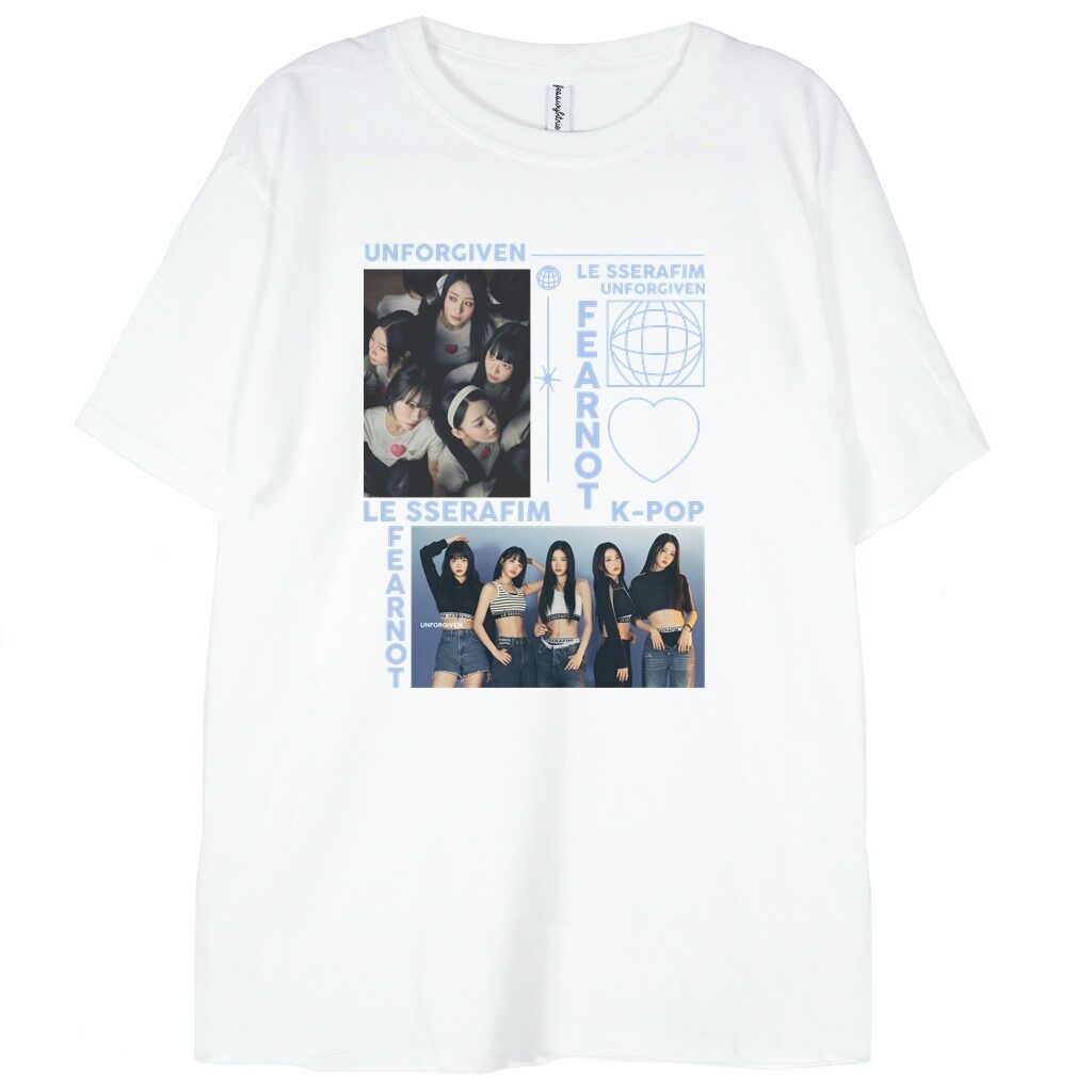 t-shirt Le Sserafim Fearnot - obrazek 1