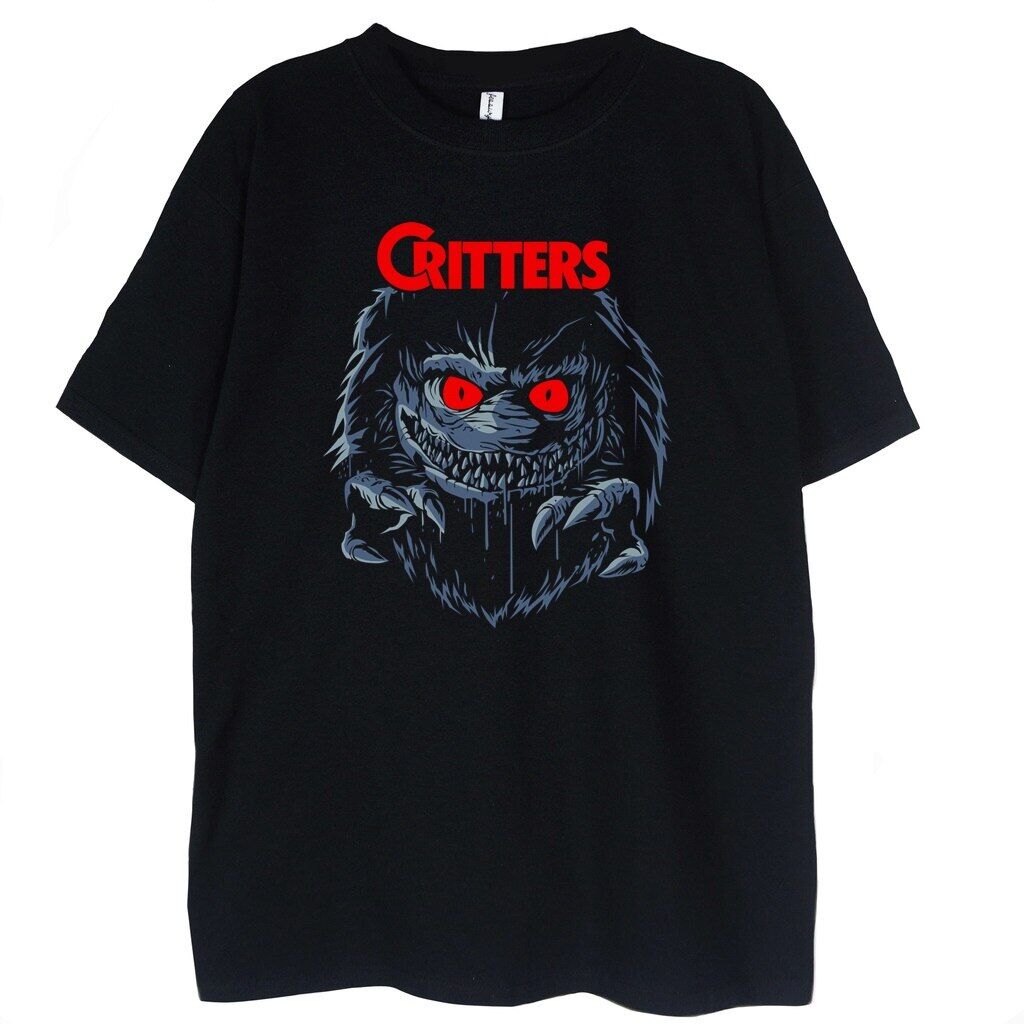 czarna koszulka critters