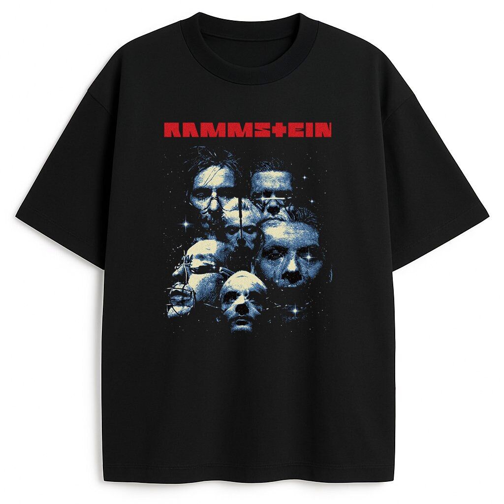 t-shirt Rammstein Red Wyprzedaż - obrazek 1