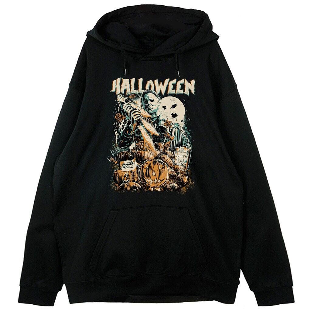 czarna bluza z kapturem michael myers