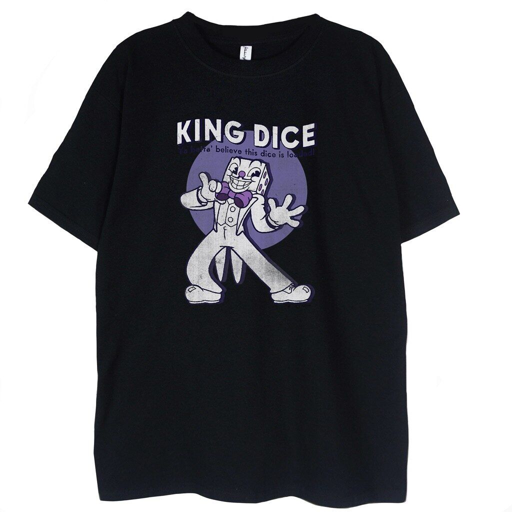 t-shirt King Dice Cuphead - obrazek 1