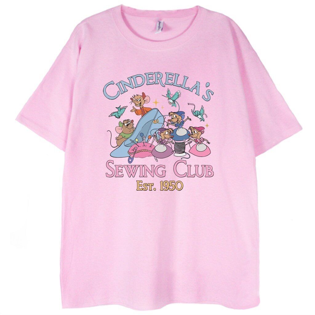 t-shirt Cinderellas Sewing Club - obrazek 1