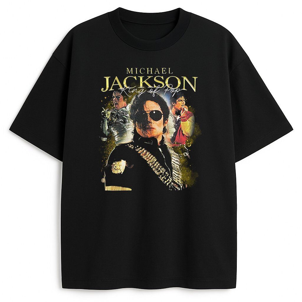 t-shirt Michael Jackson Gold - obrazek 1