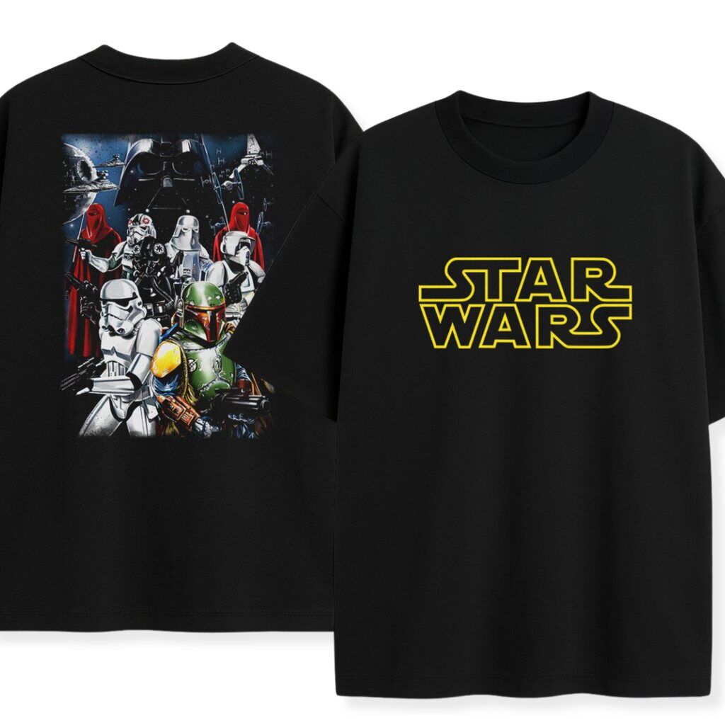 t-shirt dwustronny Star Wars Galaxy - obrazek 1