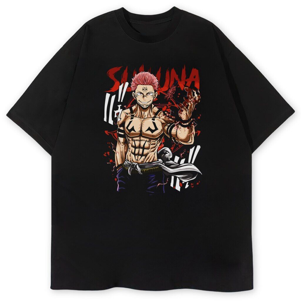 t-shirt Jujutsu Kaisen Sukuna - obrazek 1