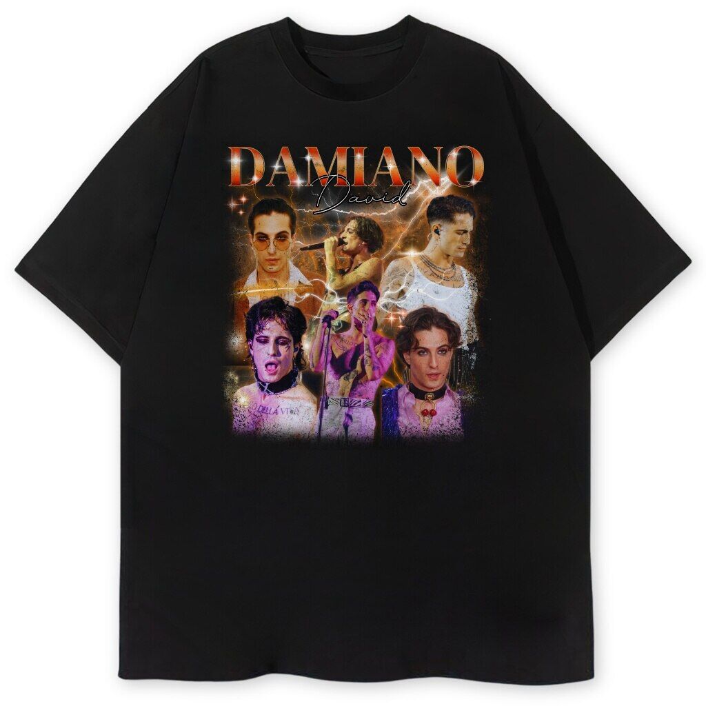 t-shirt Damiano David Bootleg - obrazek 1