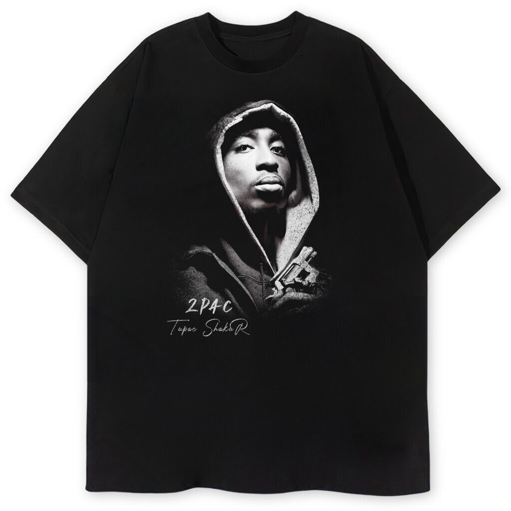 t-shirt Tupac Oldschool - obrazek 1