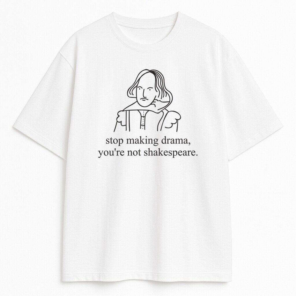 t-shirt Stop Making Drama - obrazek 1