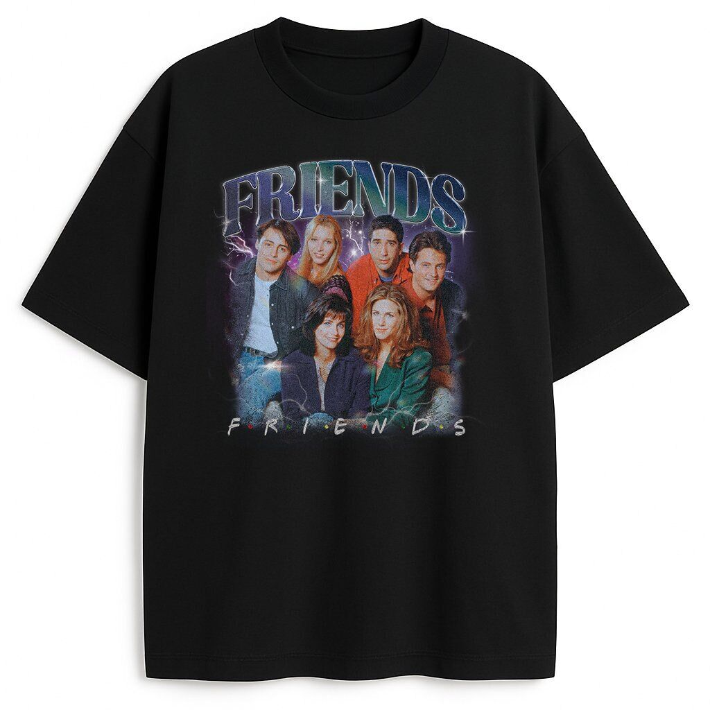 t-shirt Friends Bootleg - obrazek 1