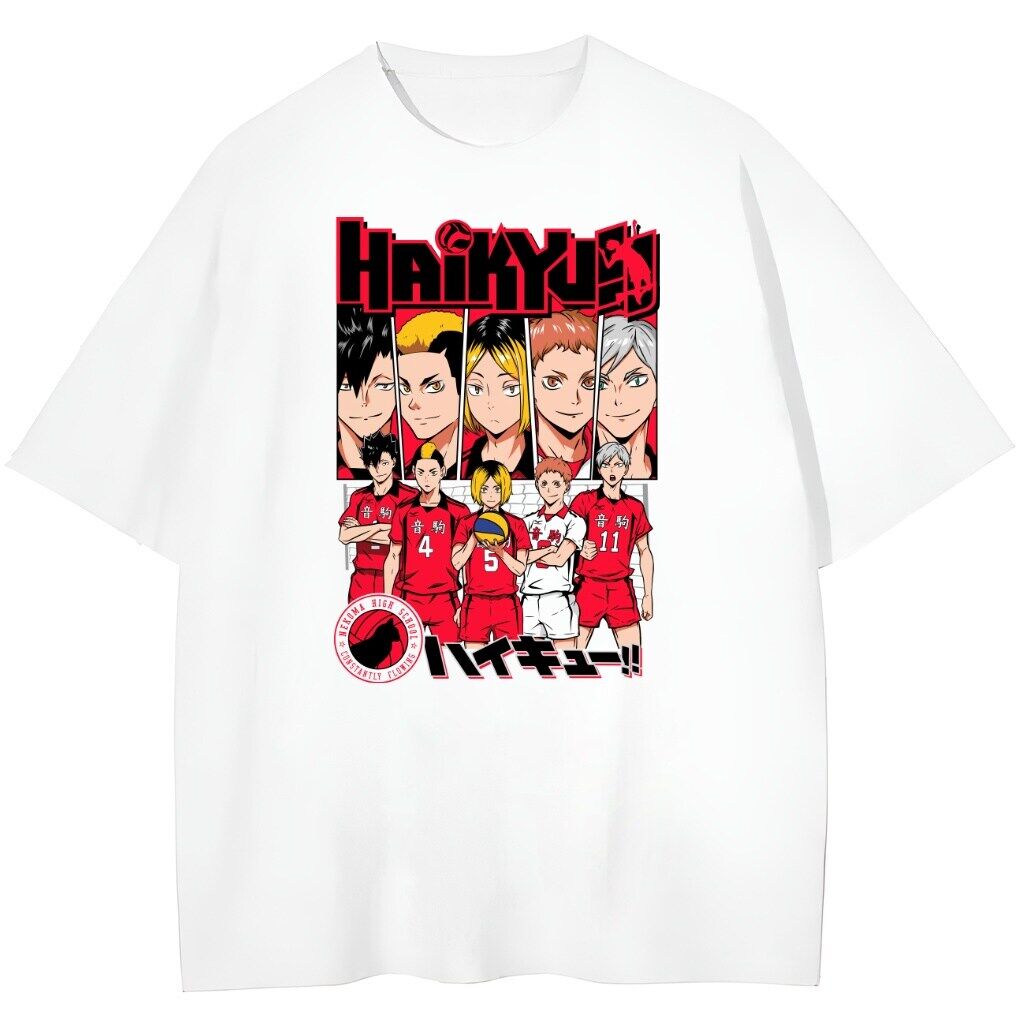 t-shirt Haikyuu Nekoma - obrazek 1