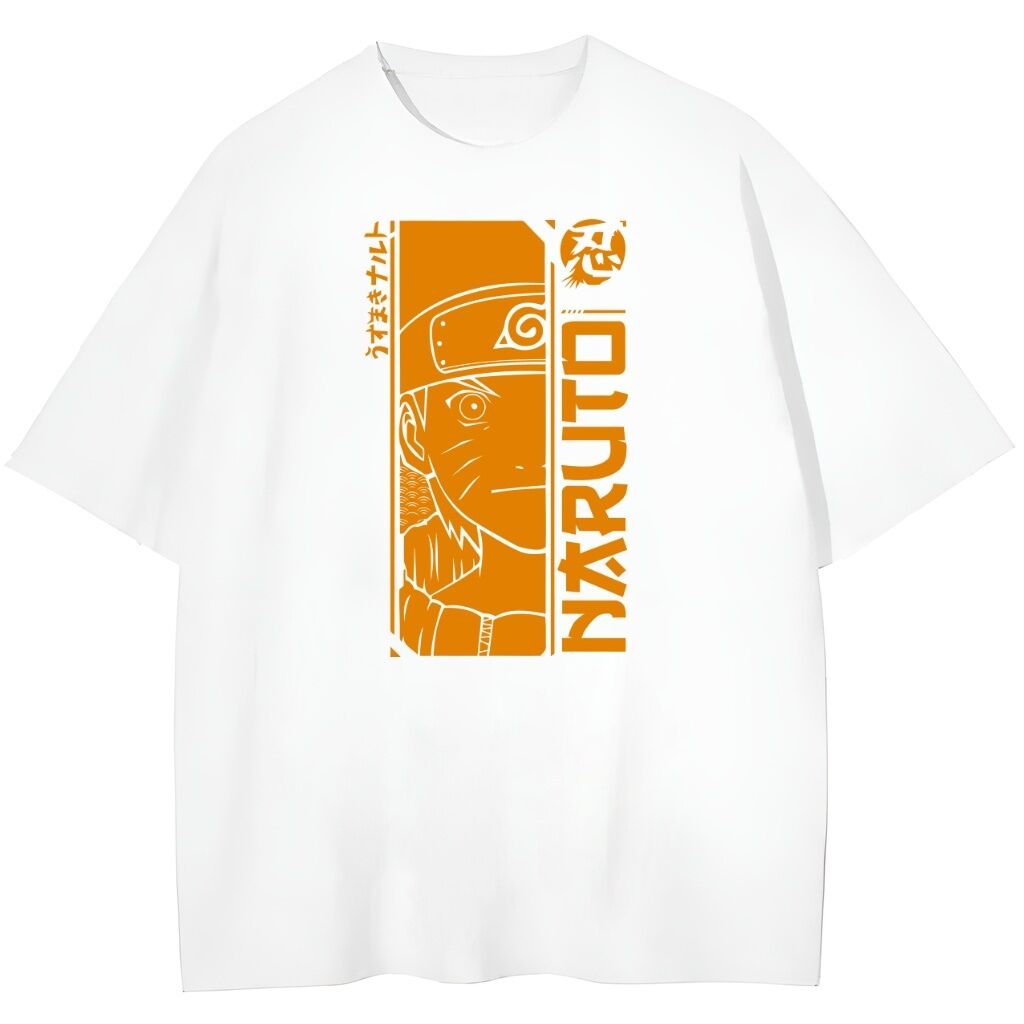 t-shirt Naruto Anime Orange - obrazek 1