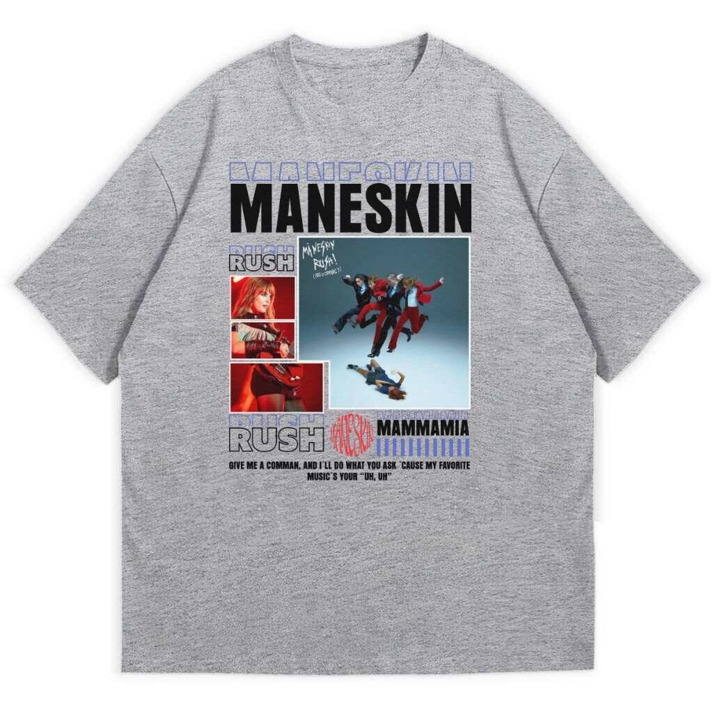 t-shirt Maneskin Rush - obrazek 1