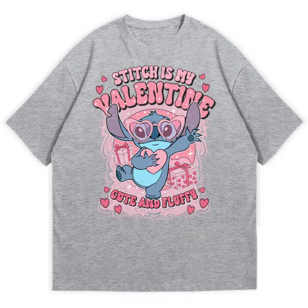 t-shirt Stitch Walentynki - obrazek 1