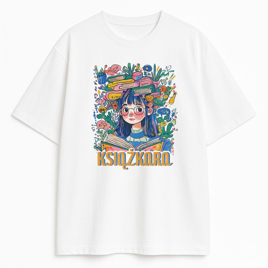 t-shirt Książkara - obrazek 1