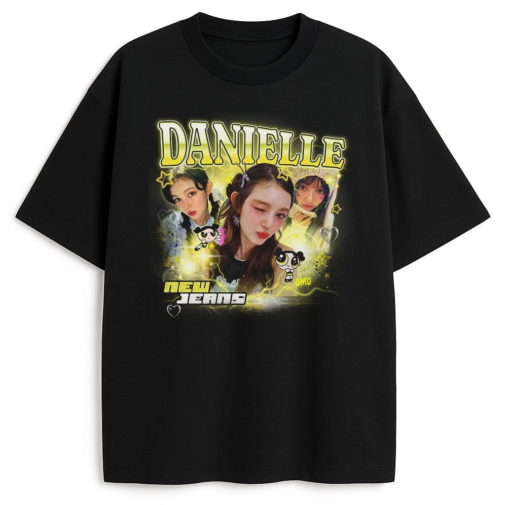 t-shirt NewJeans Danielle Bootleg - obrazek 1