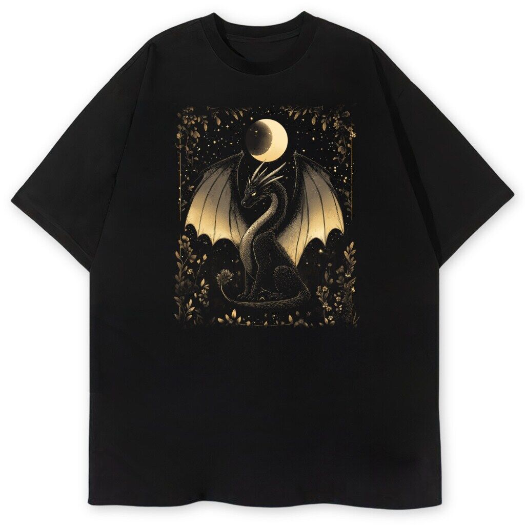 t-shirt Gold Dragon - obrazek 1