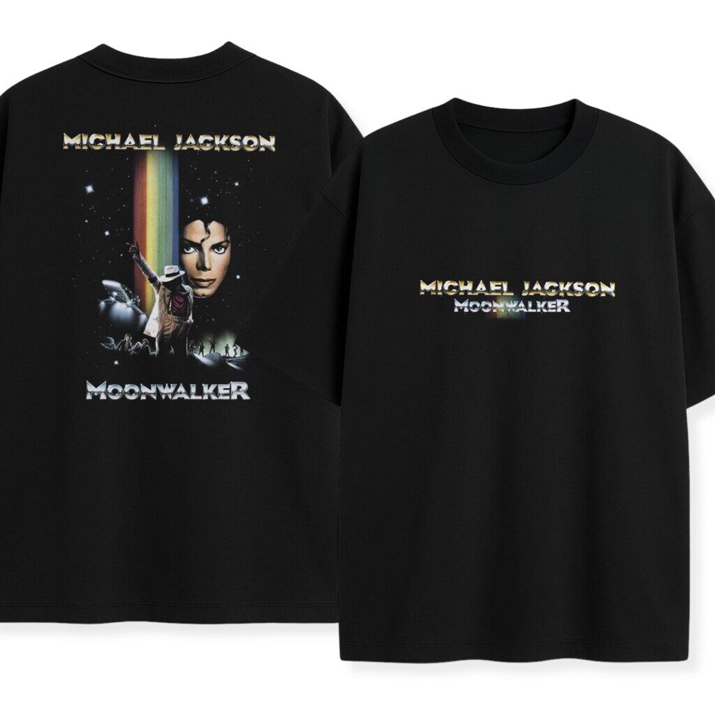 t-shirt dwustronny Michael Jackson Moonwalker - obrazek 1