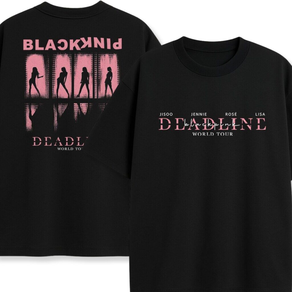 T-shirt Blackpink Deadline – Merch Tour dla Fanów