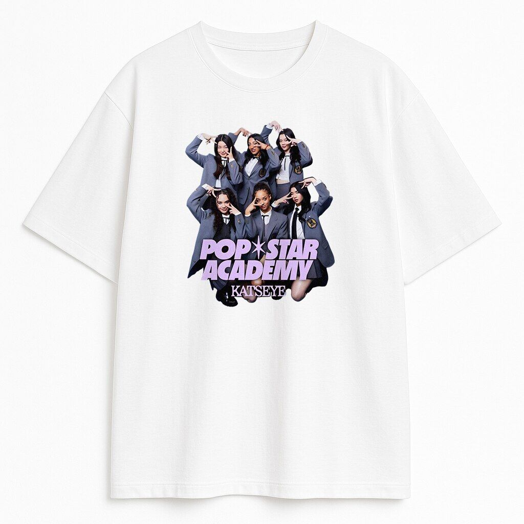 t-shirt Katseye Pop Star Academy - obrazek 1